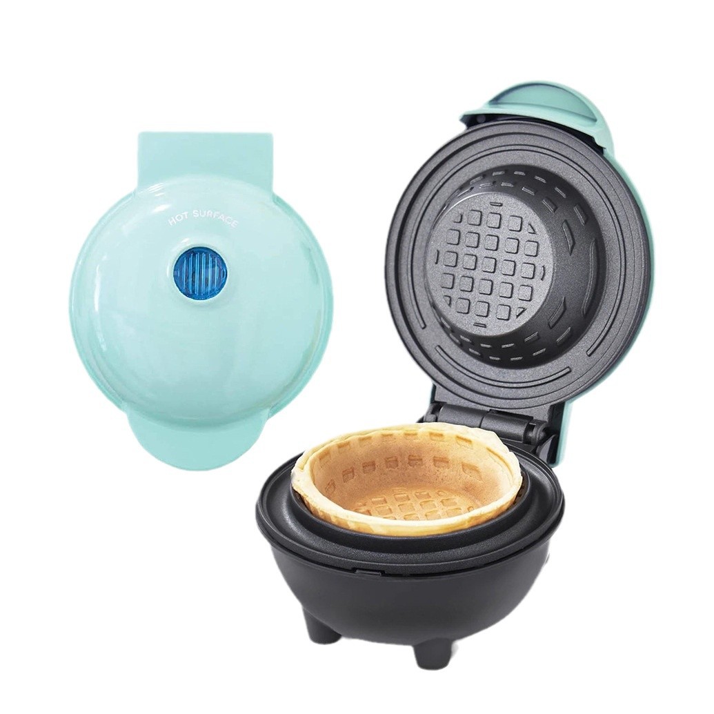 Mini Waffle Maker Machine - 미니 와플 볼 제조기, 전기식, 논스틱