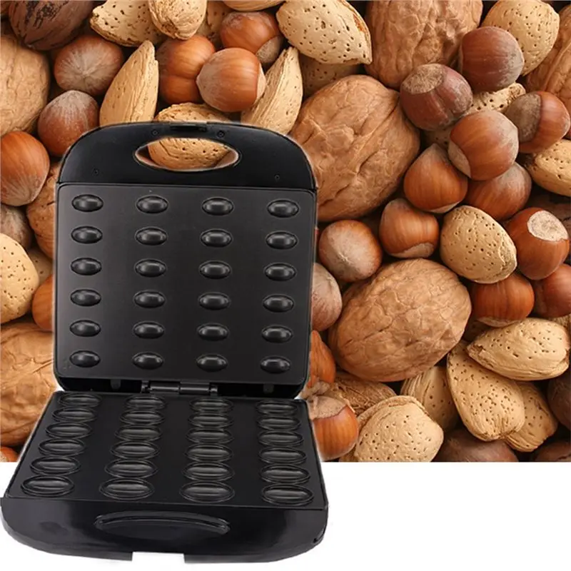 호두 쿠키 제조기, 전기식 24구 케이크 틀, 미니 너 - Mini Waffle Maker Machine 리뷰 및 가격
