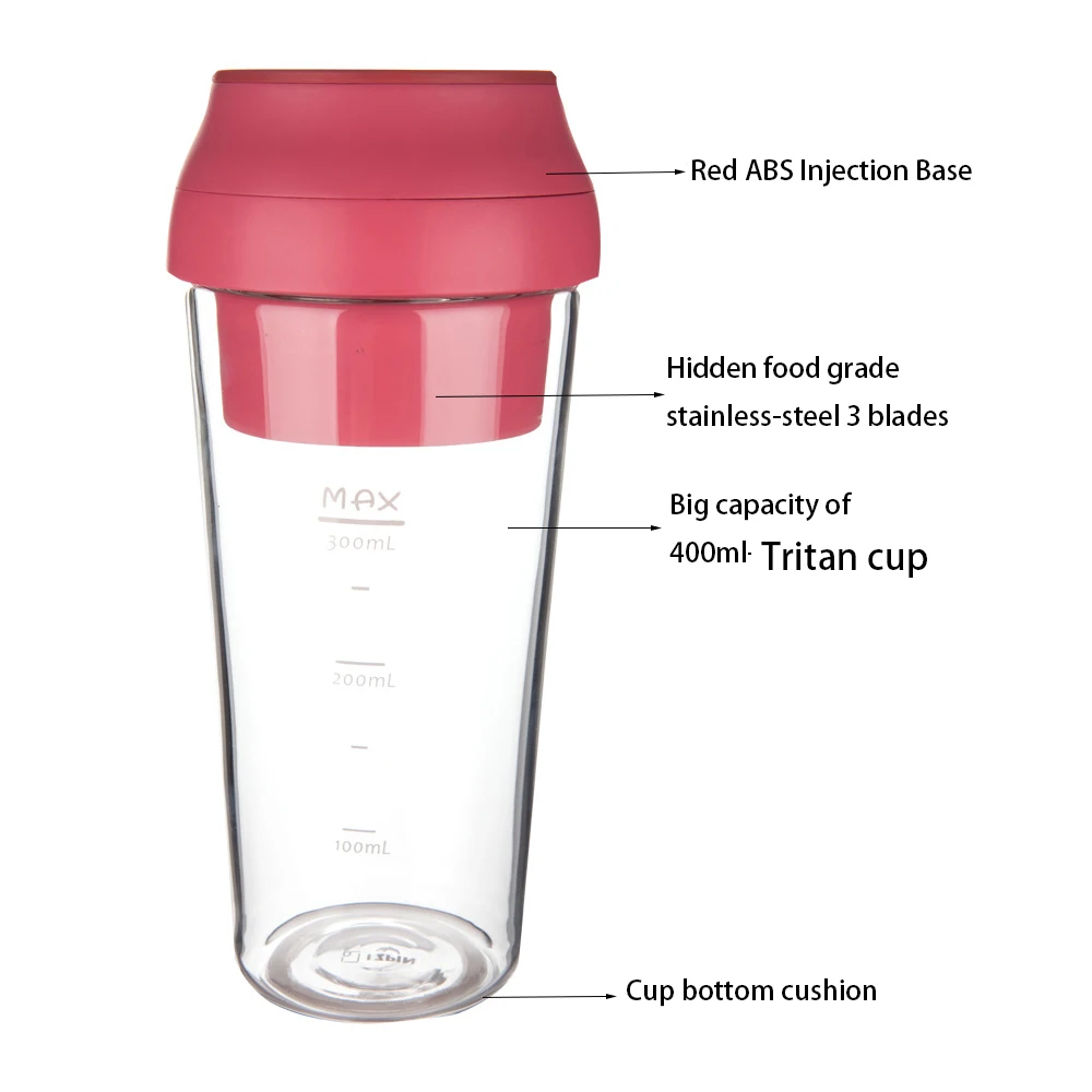 전기식 무선 USB 충전 블렌더, 미니 휴대용 과일 주 - Portable Blender Usb Rechargeable 리뷰 및 가격